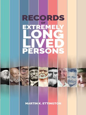 cover image of Records of Extremely Long Lived Persons